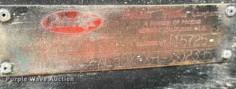 image for item EG6532 1990 Peterbilt 357 ready mix truck