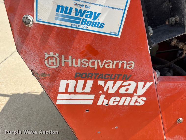 image for item EJ7648 Husqvarna Portacut IV concrete saw