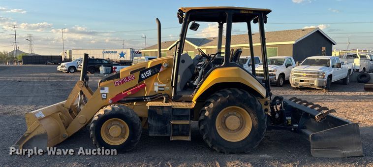 image for item EL6079 2018 Caterpillar 415F2 IL landscape tractor