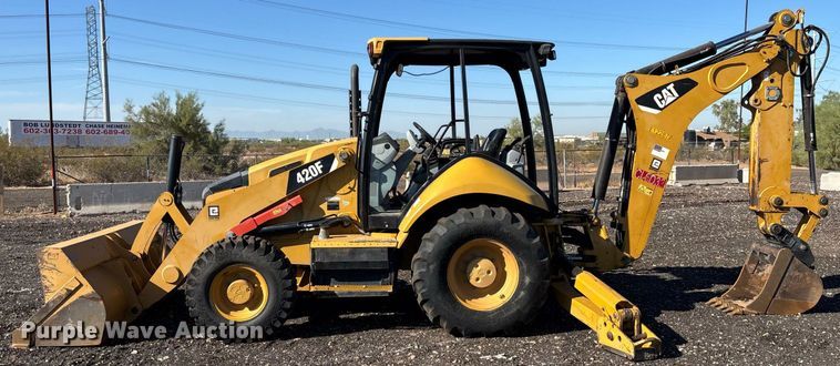image for item EL6080 2014 Caterpillar 420F backhoe