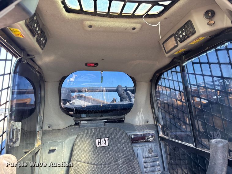 image for item EL6081 2018 Caterpillar 299D2XHP tracked skid steer loader