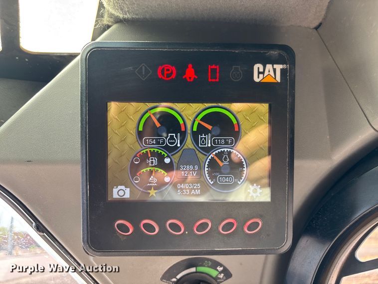 image for item EL6081 2018 Caterpillar 299D2XHP tracked skid steer loader