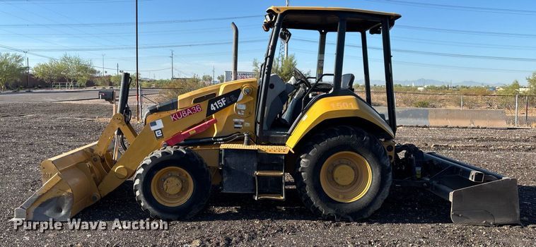 image for item EL6082 2018 Caterpillar 415F2 IL landscape tractor