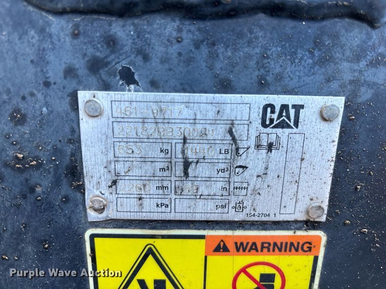 image for item EL6082 2018 Caterpillar 415F2 IL landscape tractor