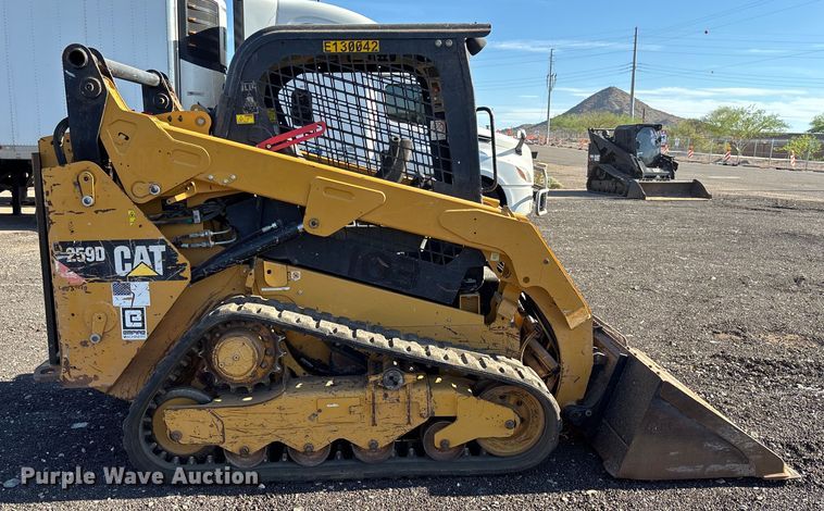 MINI CARGADOR SOBRE ORUGAS 2016 CATERPILLAR 259D