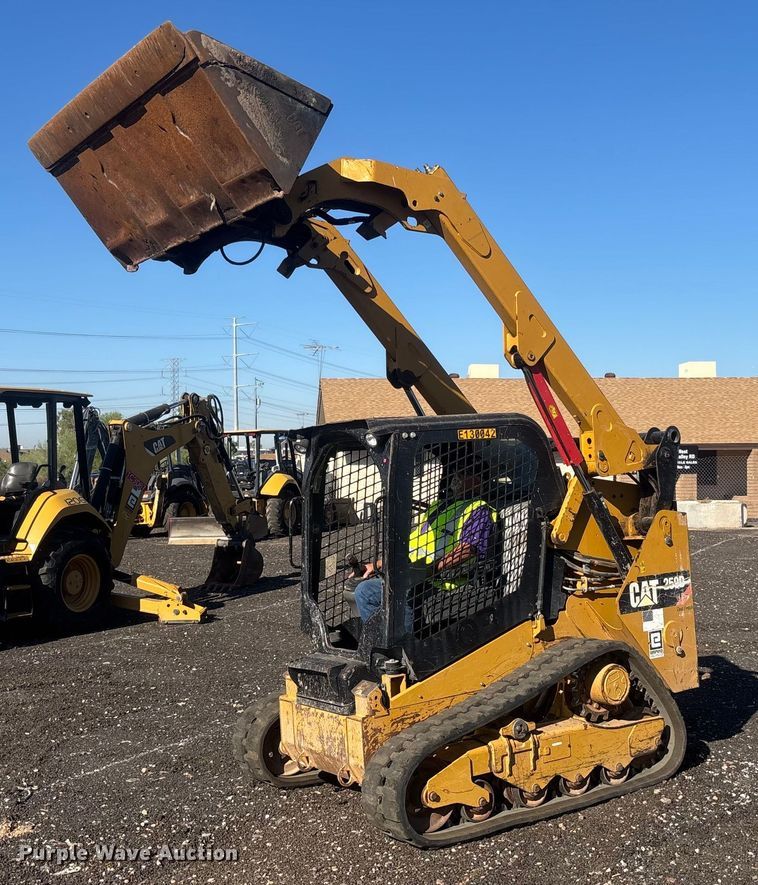 image for item EL6083 2016 Caterpillar 259D tracked skid steer loader