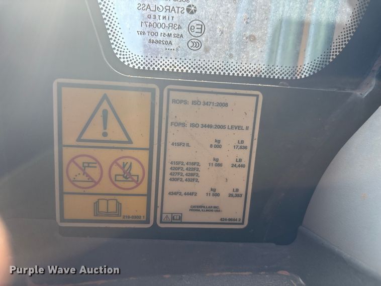 image for item EL6087 2019 Caterpillar 420F 2 IT backhoe