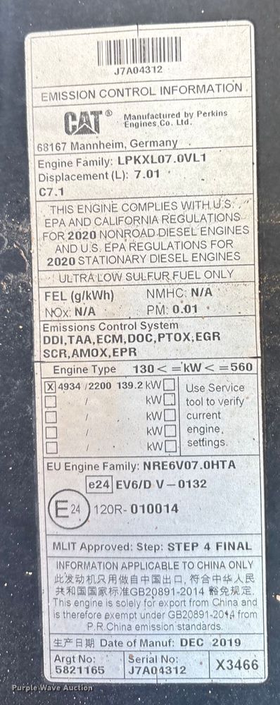 image for item EL6091 2020 Caterpillar D5 dozer