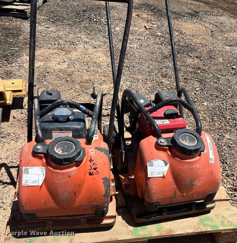 image for item EL6102 (2) plate compactors