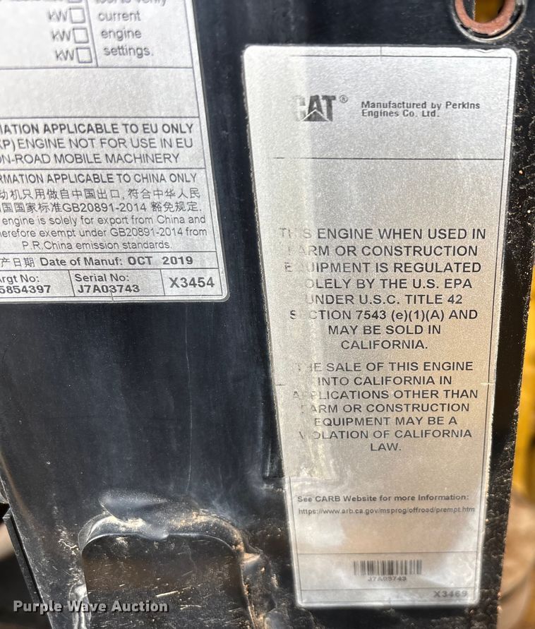 image for item EL6109 2020 Caterpillar 930M wheel loader