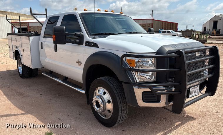 image for item EM0493 2012 Ford F450 XL Crew Cab utility / service truck