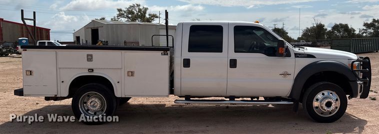 image for item EM0493 2012 Ford F450 XL Crew Cab utility / service truck