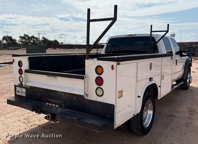 image for item EM0493 2012 Ford F450 XL Crew Cab utility / service truck