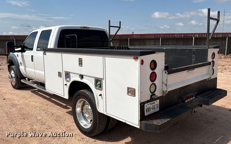 image for item EM0493 2012 Ford F450 XL Crew Cab utility / service truck