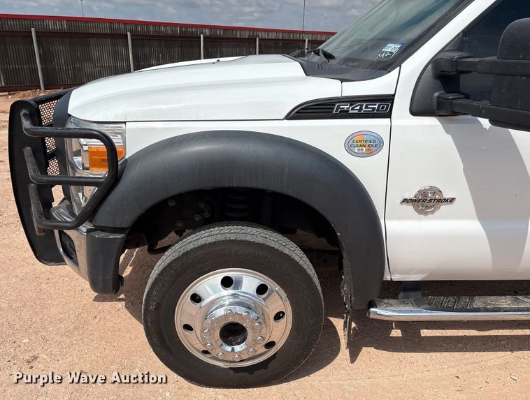 image for item EM0493 2012 Ford F450 XL Crew Cab utility / service truck
