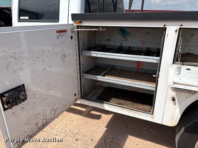 image for item EM0493 2012 Ford F450 XL Crew Cab utility / service truck