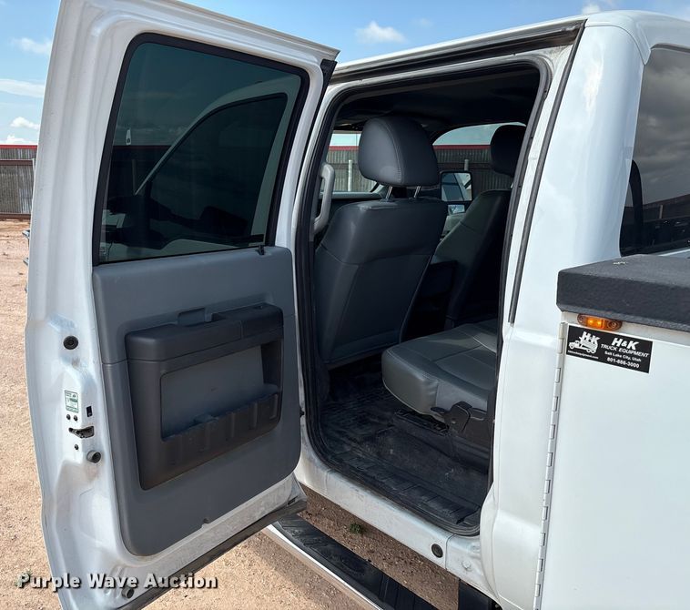 image for item EM0493 2012 Ford F450 XL Crew Cab utility / service truck