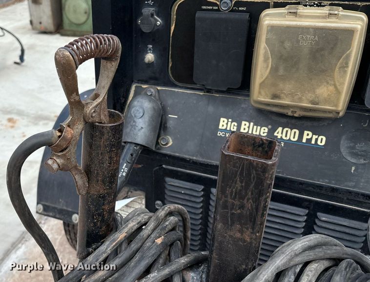 image for item EM0497 2018 Miller Big Blue 400 Pro welder/generator