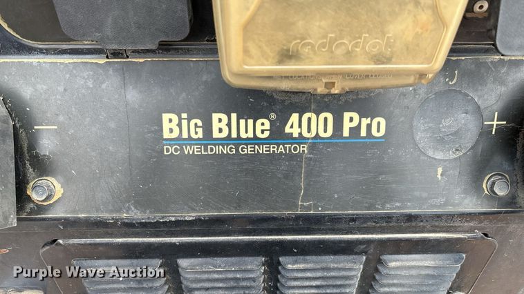 image for item EM0497 2018 Miller Big Blue 400 Pro welder/generator