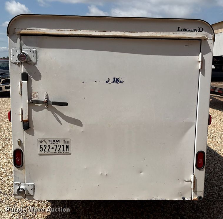 image for item EM0502 2002 Legend enclosed cargo trailer