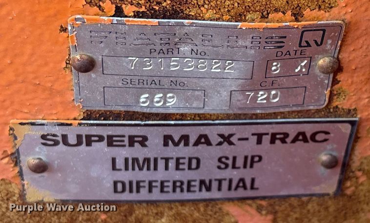 image for item EM0513 1998 Fiat-Allis FG65C motor grader