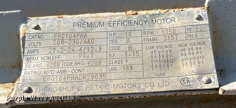 image for item EM0528 34' L material conveyor