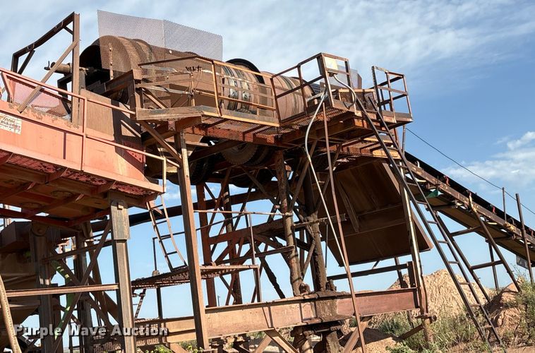 image for item EM0531 Shop Built scrubber trommel screen