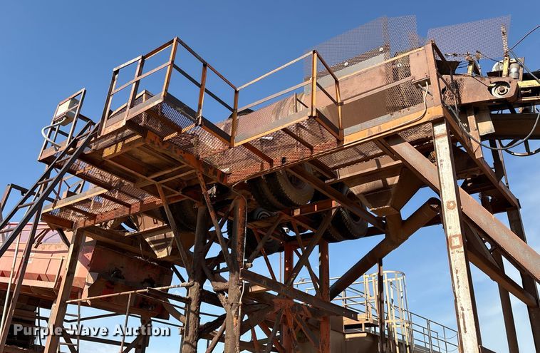 image for item EM0531 Shop Built scrubber trommel screen