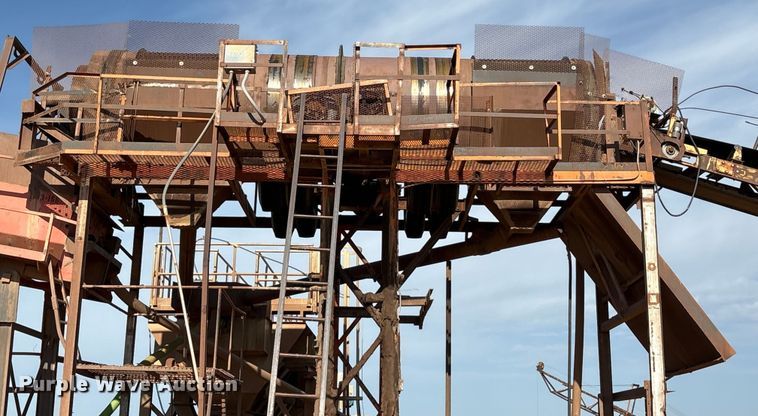 image for item EM0531 Shop Built scrubber trommel screen