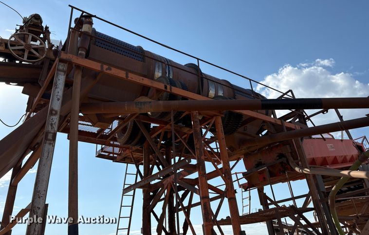 image for item EM0531 Shop Built scrubber trommel screen