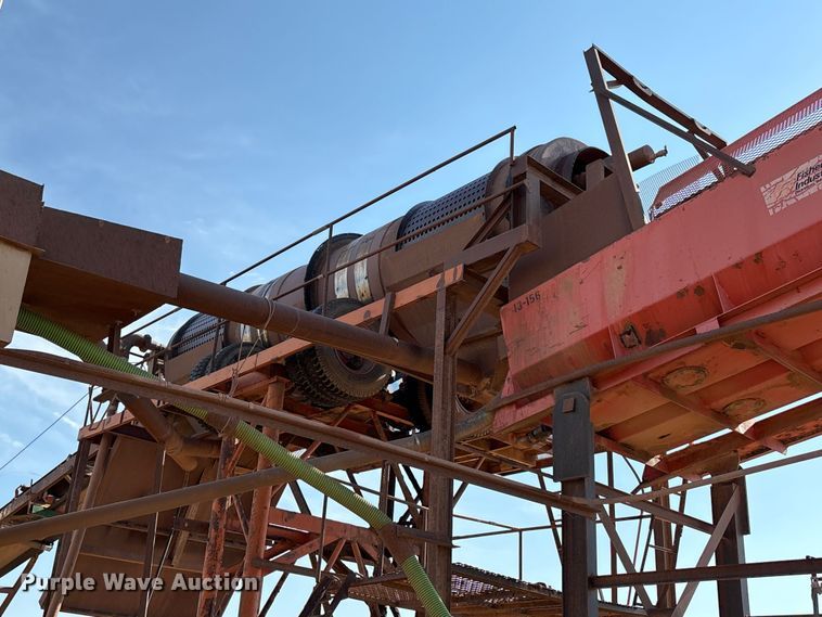 image for item EM0531 Shop Built scrubber trommel screen