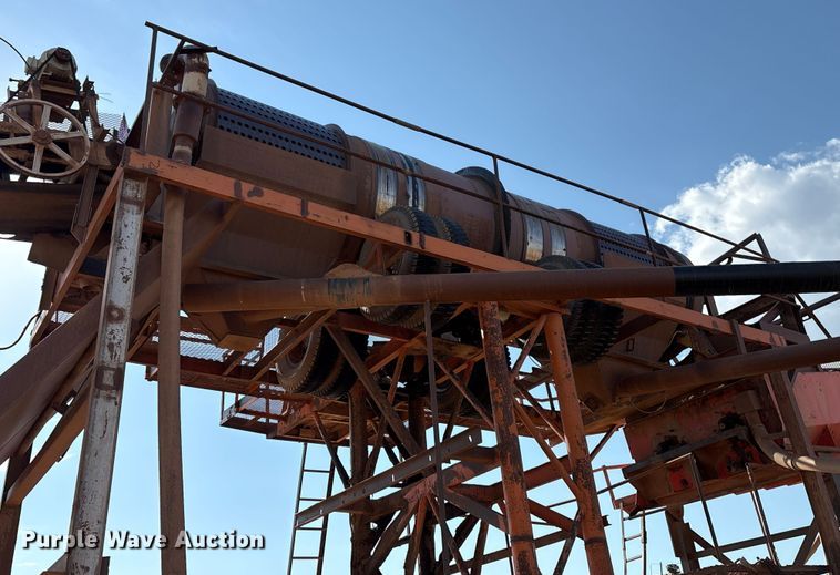 image for item EM0531 Shop Built scrubber trommel screen