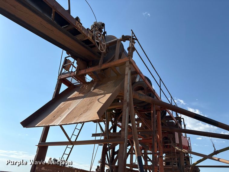 image for item EM0531 Shop Built scrubber trommel screen