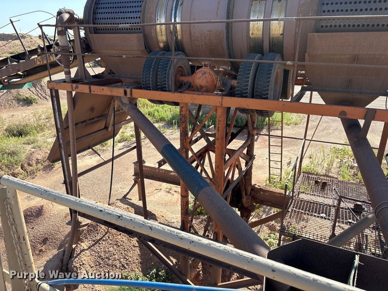 image for item EM0531 Shop Built scrubber trommel screen