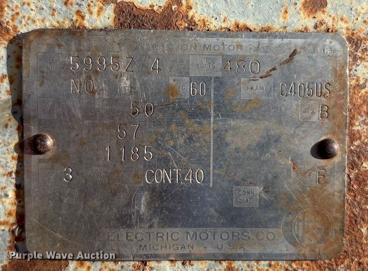 image for item EM0531 Shop Built scrubber trommel screen