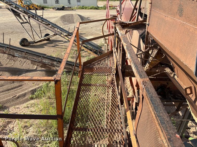 image for item EM0531 Shop Built scrubber trommel screen