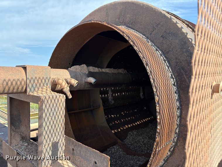 image for item EM0531 Shop Built scrubber trommel screen