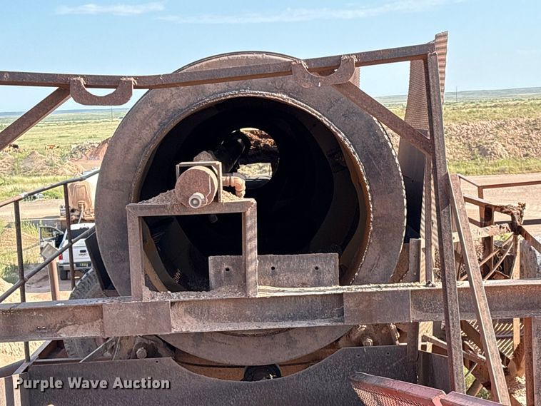 image for item EM0531 Shop Built scrubber trommel screen