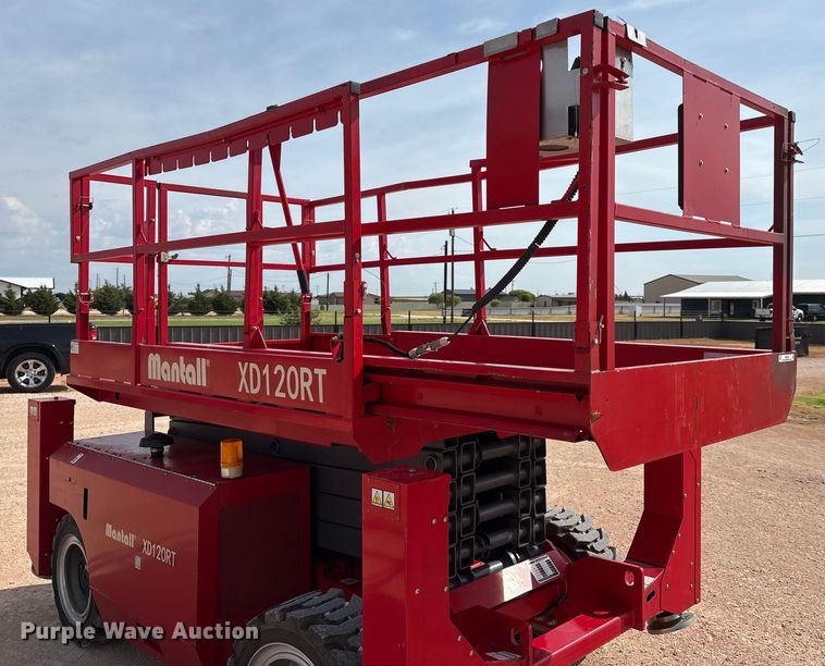 image for item EM0535 2023 Mantall XD120RT scissor lift