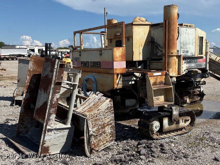image for item EM0562 1999 Power Curber 5700B curb machine