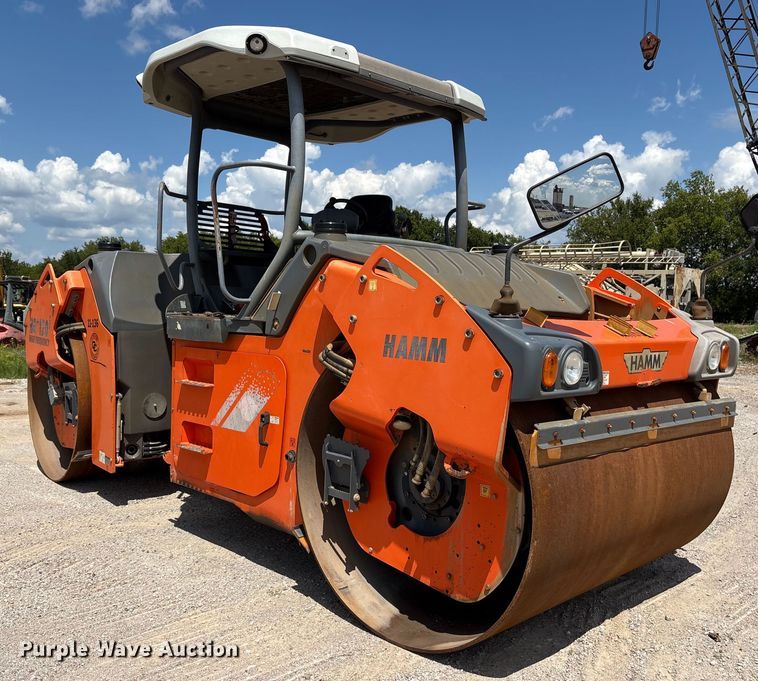 image for item EM0566 2016 Hamm HD+120i double drum vibratory roller