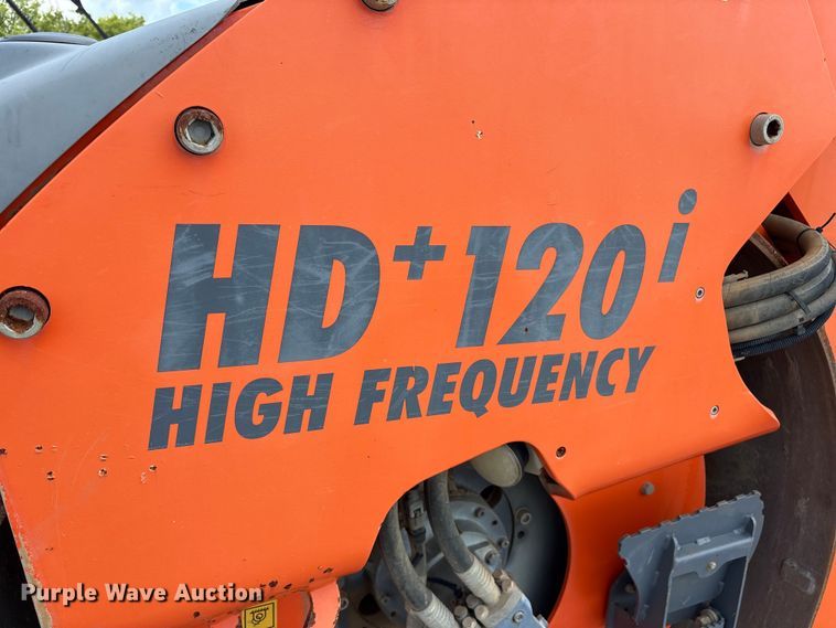 image for item EM0566 2016 Hamm HD+120i double drum vibratory roller