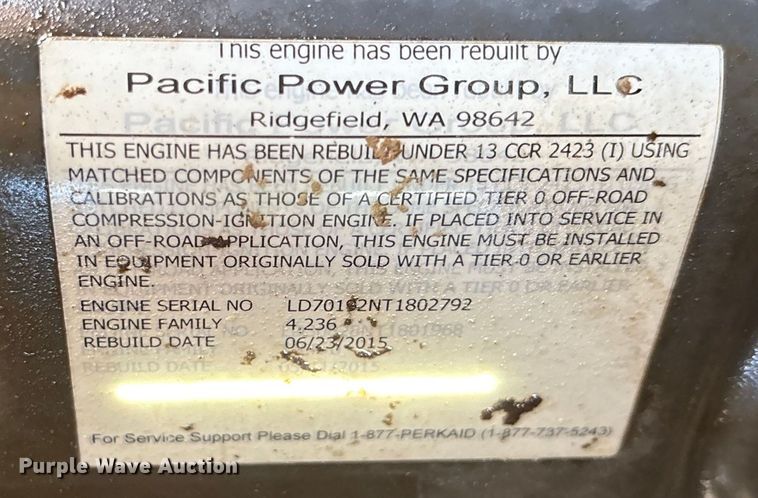 image for item EM0570 Caterpillar R80 forklift