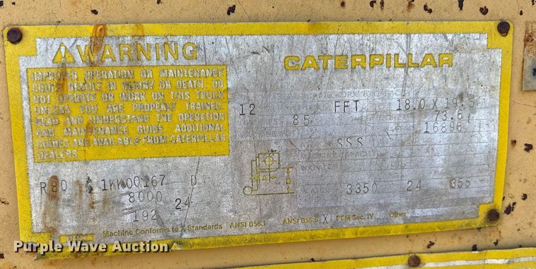 image for item EM0570 Caterpillar R80 forklift
