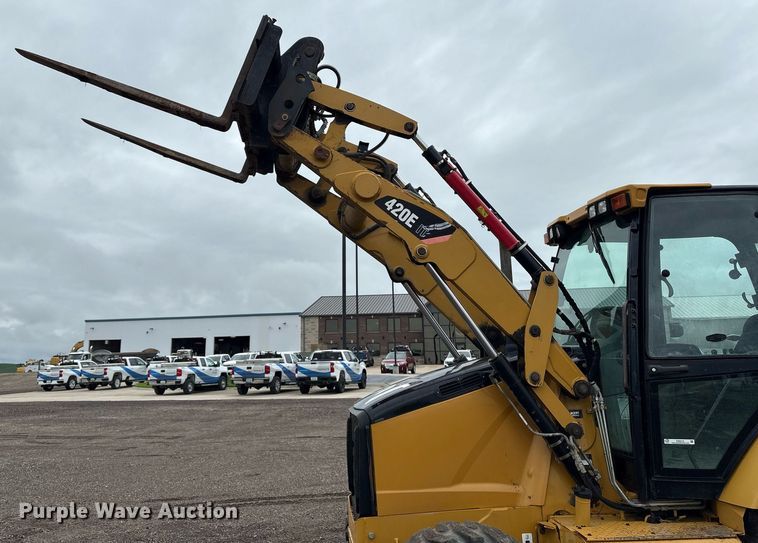 image for item EM2210 2010 Caterpillar 420E backhoe