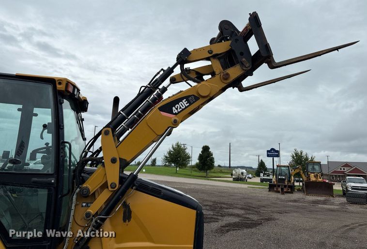 image for item EM2210 2010 Caterpillar 420E backhoe