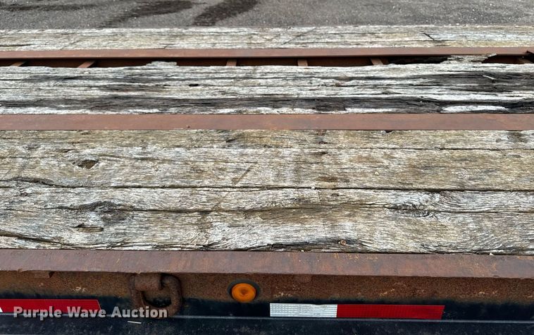 image for item EM2211 1999 Dynaweld drop deck equipment trailer