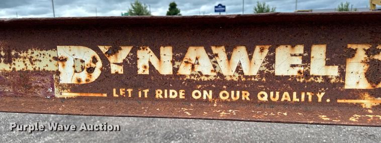 image for item EM2211 1999 Dynaweld drop deck equipment trailer