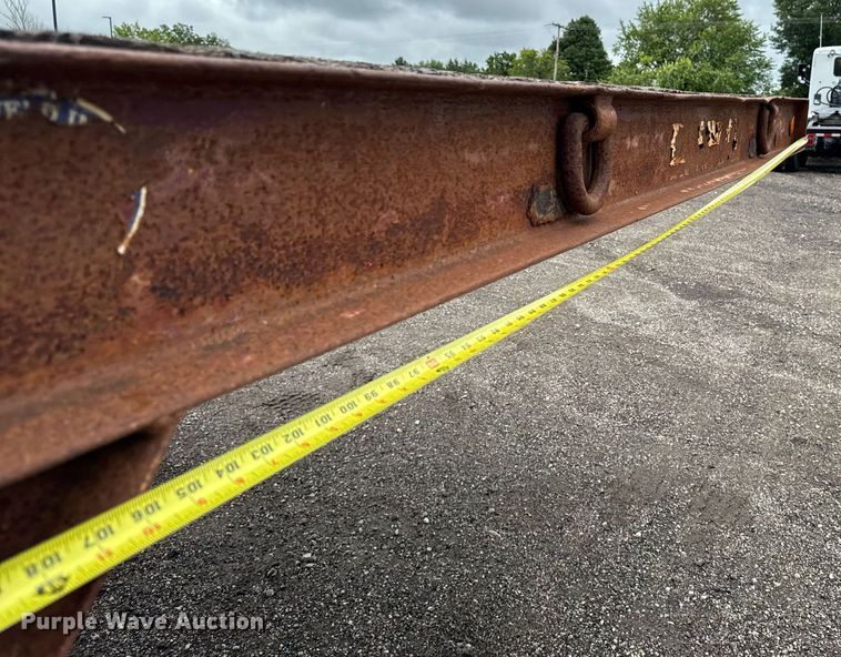 image for item EM2211 1999 Dynaweld drop deck equipment trailer