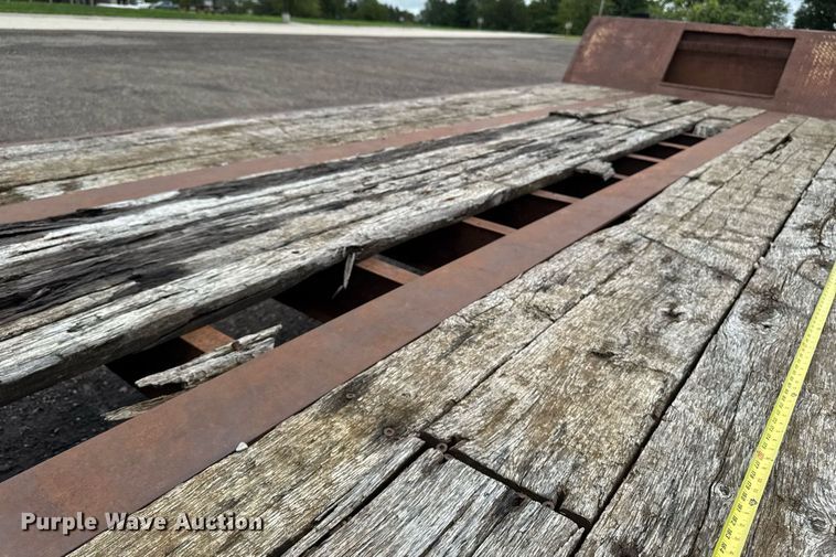 image for item EM2211 1999 Dynaweld drop deck equipment trailer